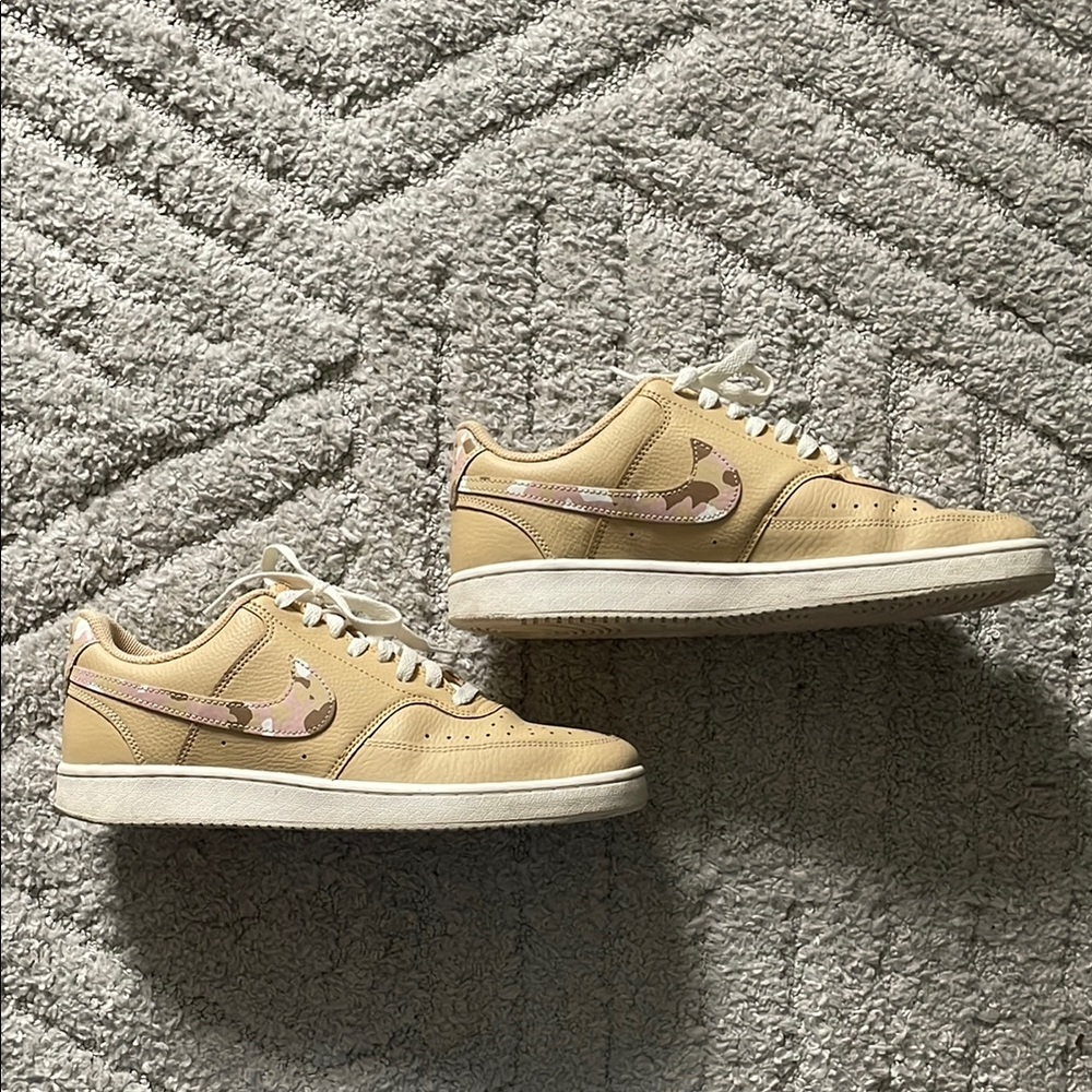 Women’s Nike Court Vision Low 'Sesame Camo
